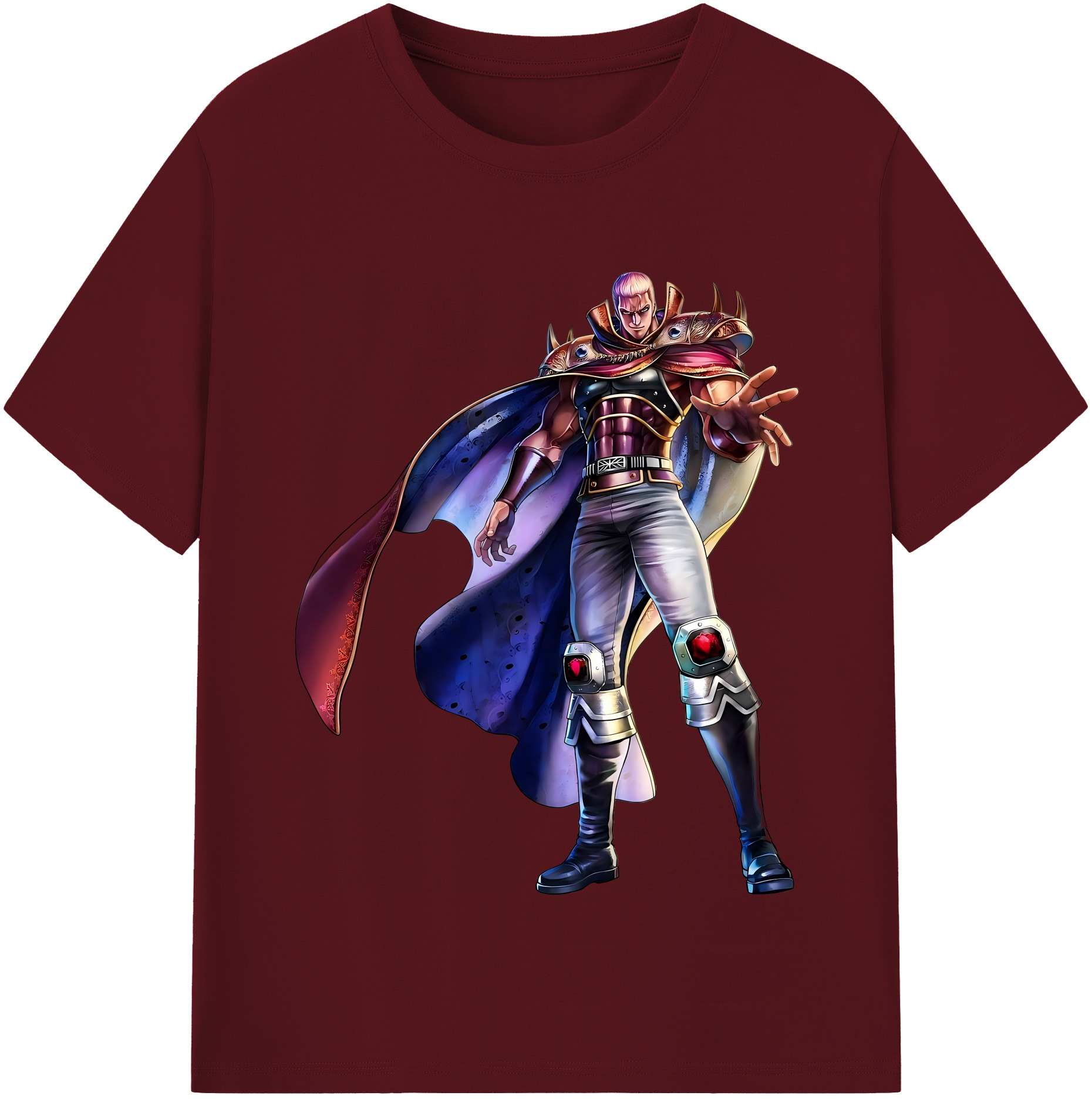 （画像用） 北斗の拳 Fist of the North Star 綿100％半袖Tシャツ（フロントプリント）